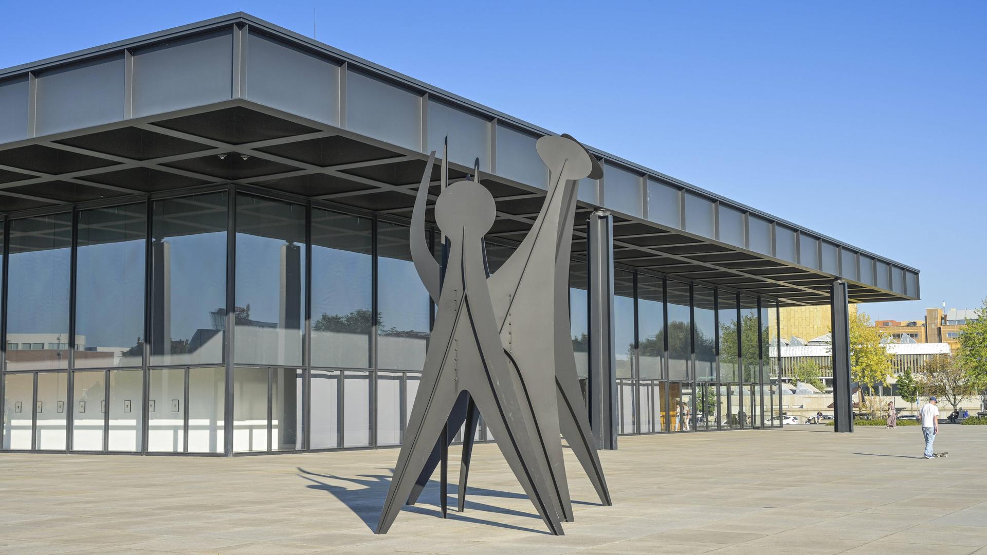 Die Neue Nationalgalerie in Berlin