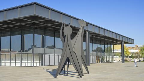 Die Neue Nationalgalerie in Berlin