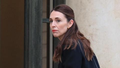 Porträt der Ex-Premierministerin von Neuseeland, Jacinda Ardern, 2023.