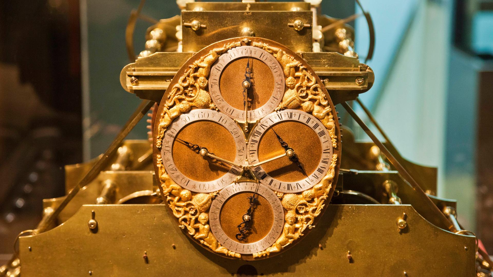 Erster Zeitmesser des Uhrmachers John Harrison im Royal Observatory