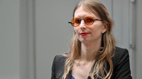 Die US-amerikanische Whistleblowerin Chelsea Manning