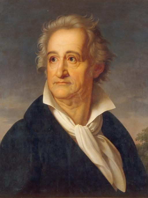 Johann Wolfgang von Goethe (Gemälde von Heinrich Kolbe, 1822/26)