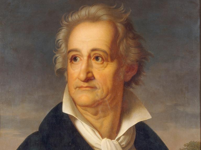 Johann Wolfgang von Goethe (Gemälde von Heinrich Kolbe, 1822/26)