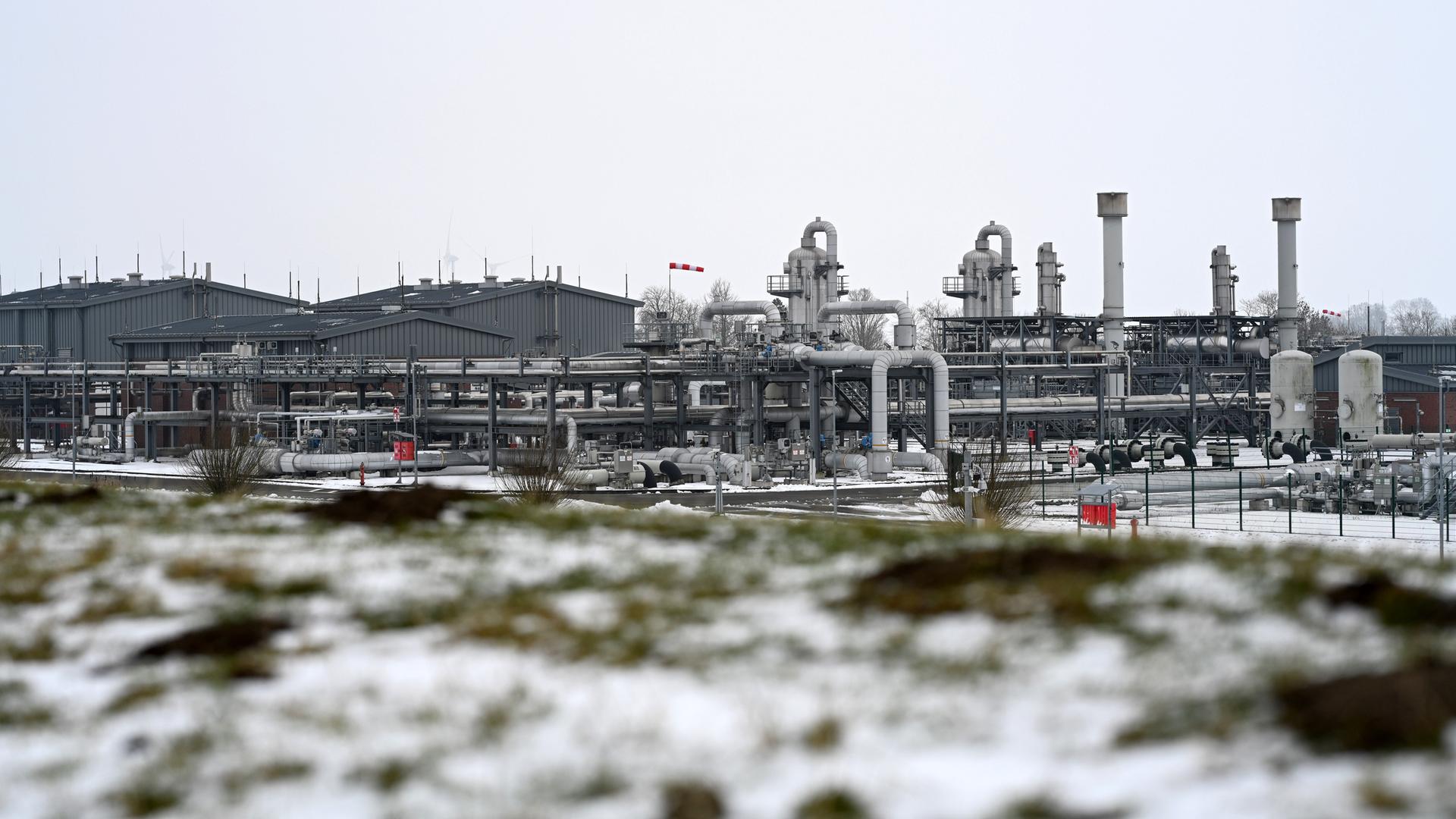 Erdgasspeicher in Jemgum der SEFE Storage GmbH