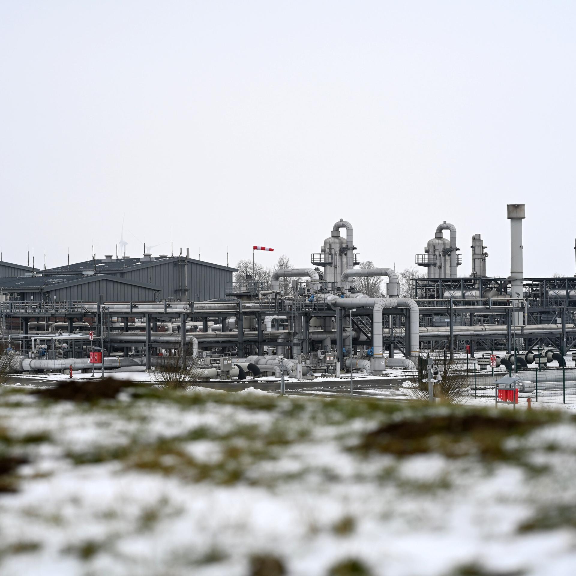 Anhaltend kalter Winter - Deutsche Gasreserven schrumpfen