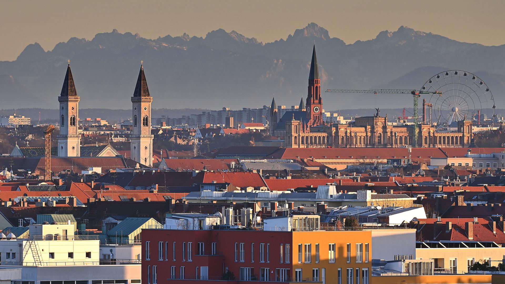 Stadtwohnungen in München.