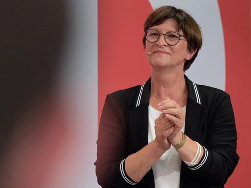 Die SPD-Parteivorsitzende Saskia Esken