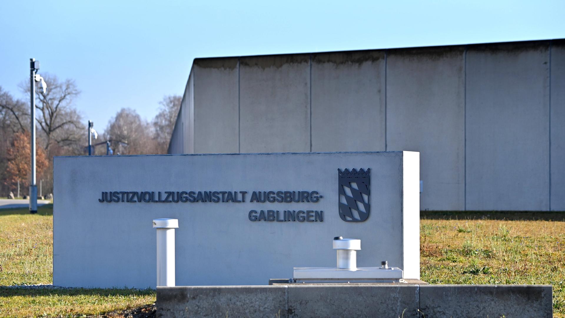 JVA Gablingen bei Augsburg. Justizvollzugsanstalt. 