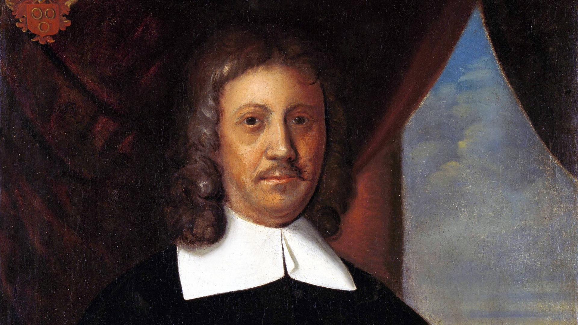 Das Bild zeigt Jan van Riebeeck, einen niederländischen Kaufmann und Schiffsarzt. Er und seine Crew sind im April 1652 an der südafrikanischen Küste angekommen. 