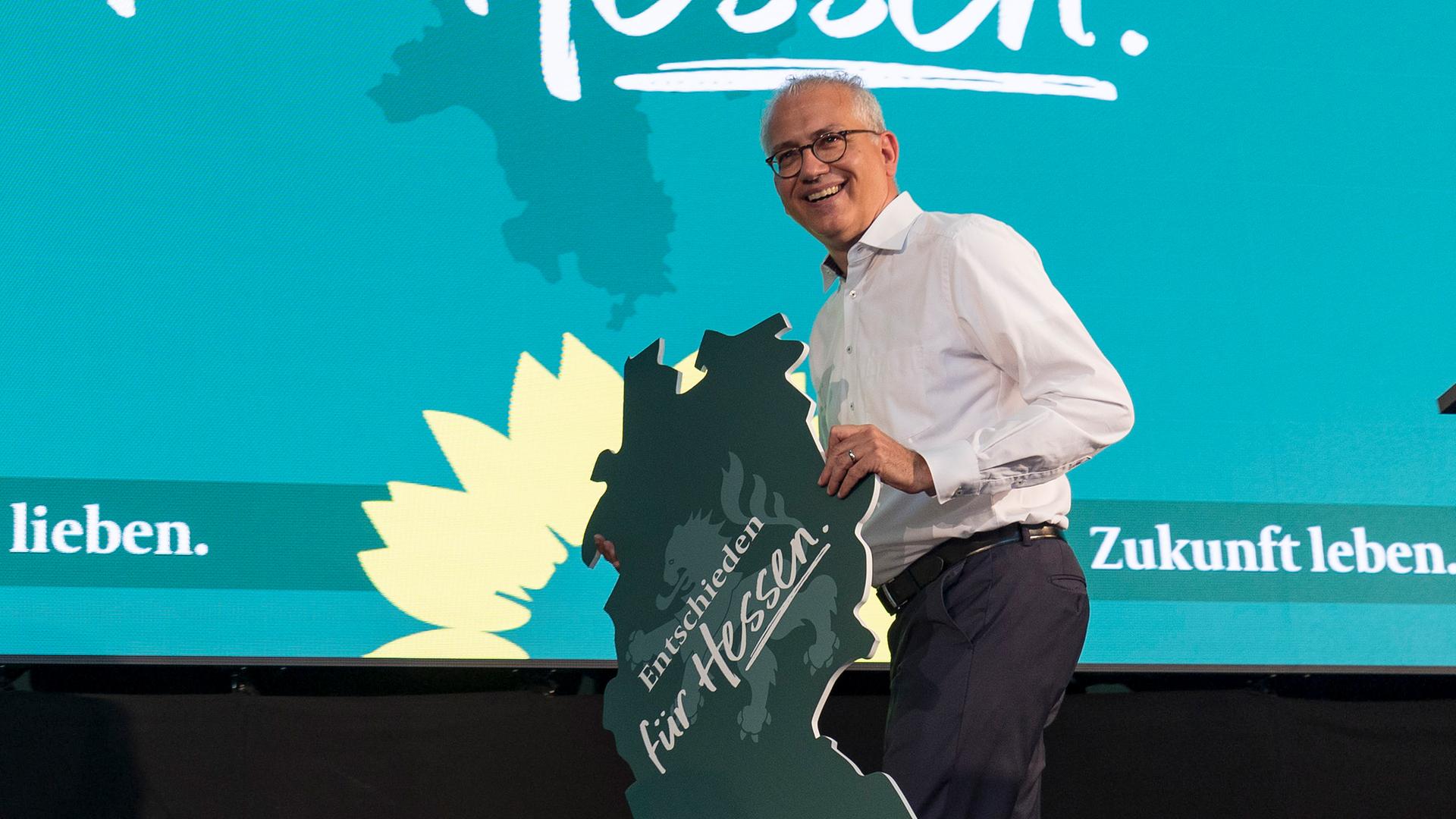 Der Spitzenkandidat der Grünen in Hessen, Tarek Al-Wazir Der Spitzenkandidat der Grünen in Hessen, Tarek Al-Wazir