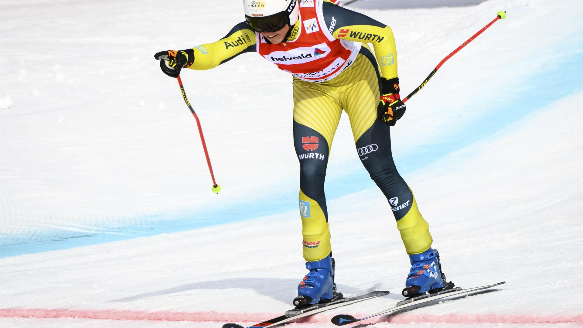 Florian Wilmsmann überquert die Ziellinie