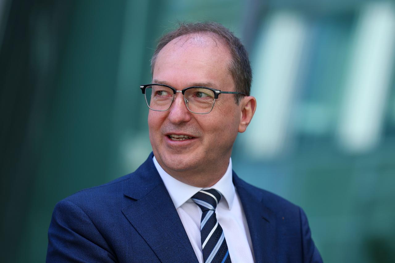 Alexander Dobrindt, Vorsitzender der CSU-Landesgruppe, nach der Sitzung des CSU-Vorstands am 28.04.2025 in München Alexander Dobrindt, Vorsitzender der CSU-Landesgruppe, nach der Sitzung des CSU-Vorstands am 28.04.2025 in München