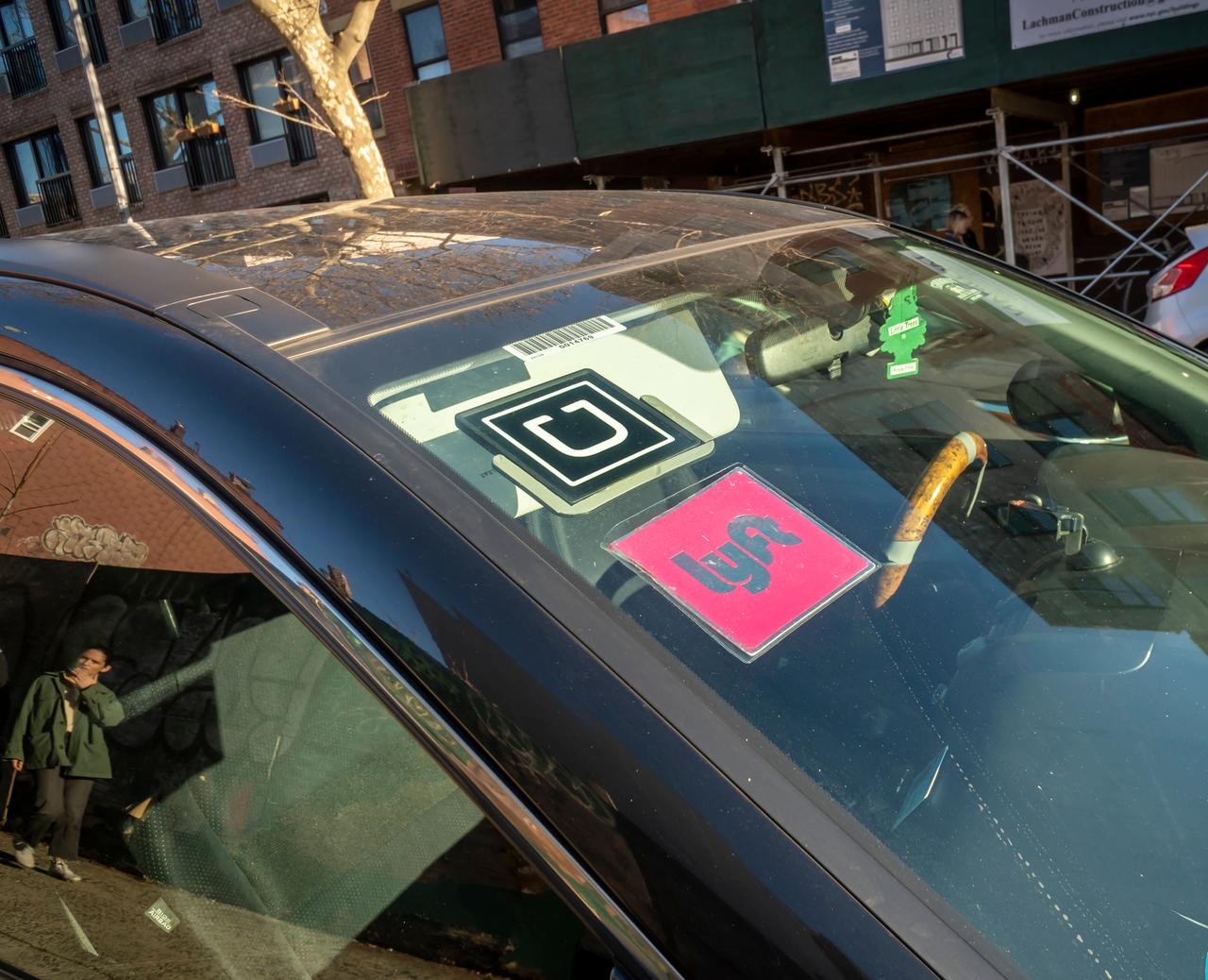 Transportauto für Lyft und Uber in New York