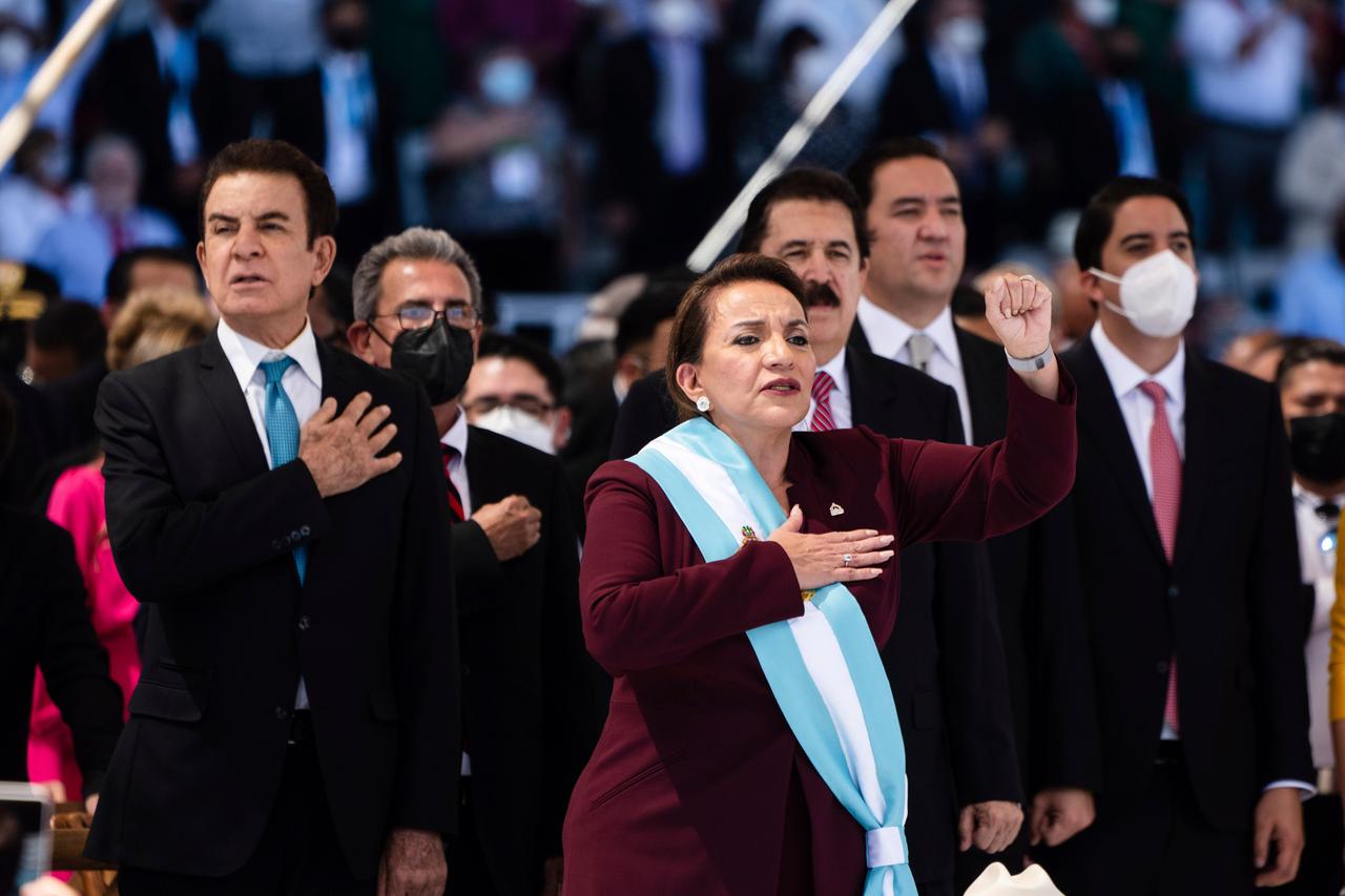 Honduras' Präsidentin Xiomara CastroThursday, Jan. 27, 2022