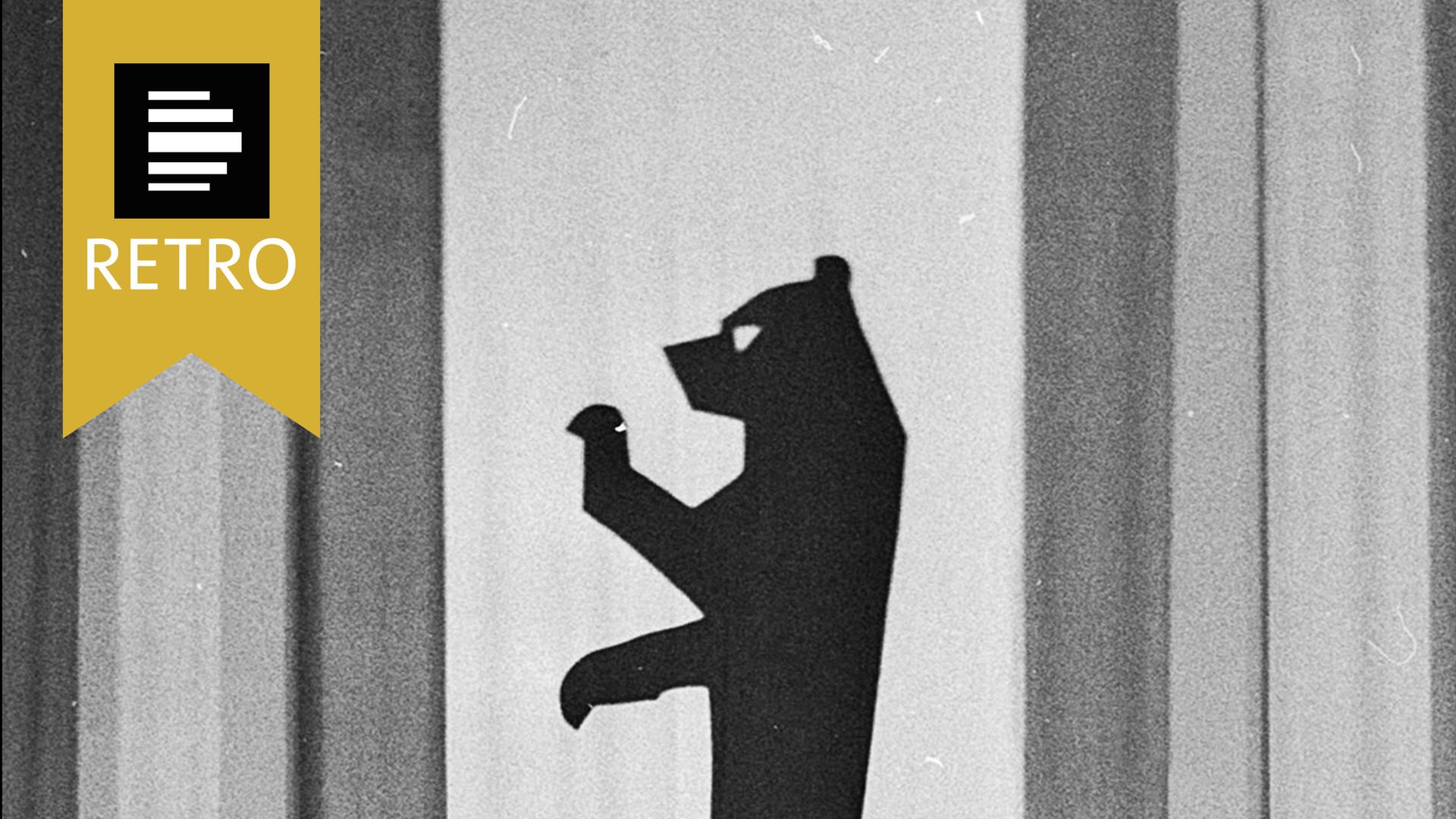 Flagge im Berliner Abgeordnetenhaus 1959. Flagge im Berliner Abgeordnetenhaus 1959.