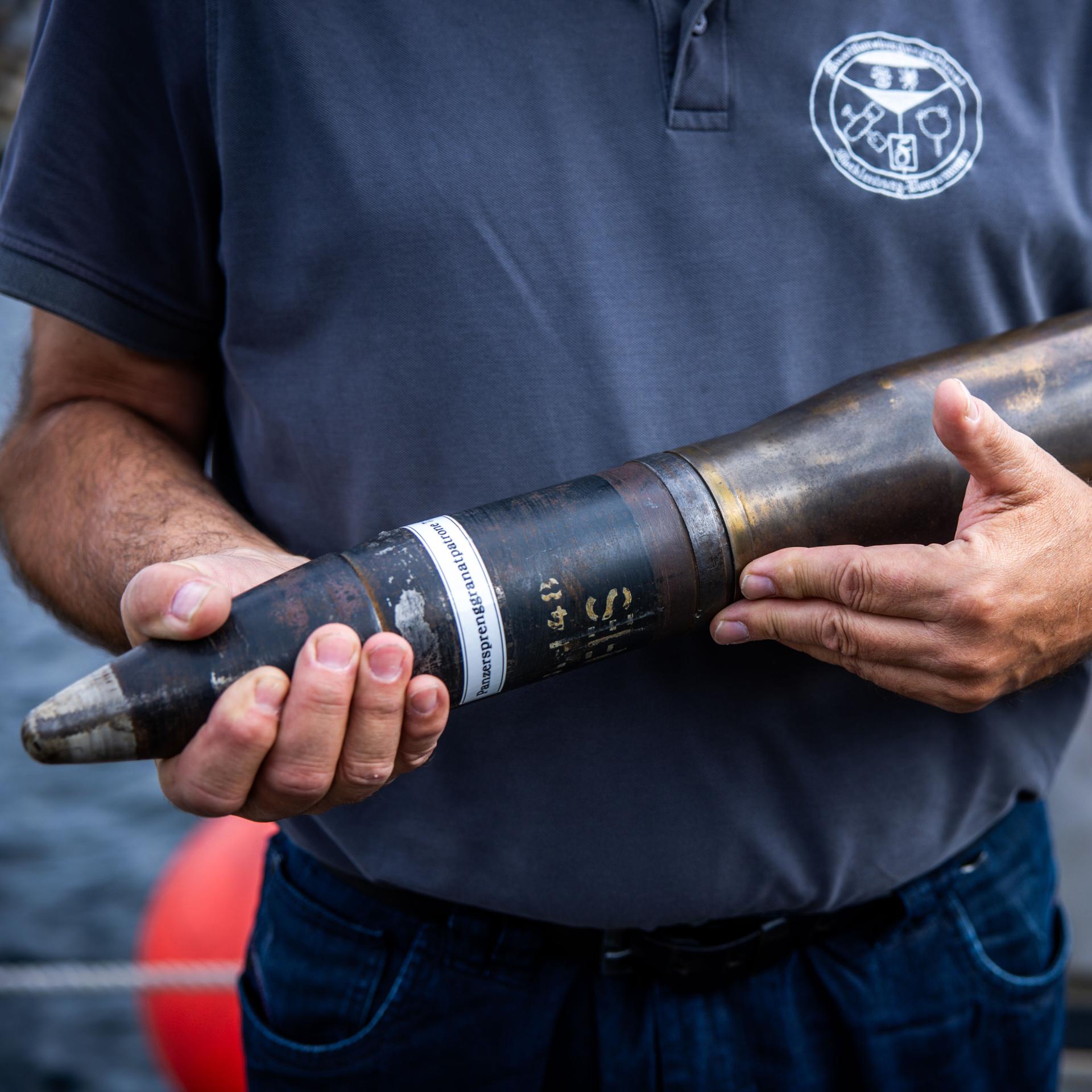 Munition im Meer - Der riskante Job der Kampfmittelräumer