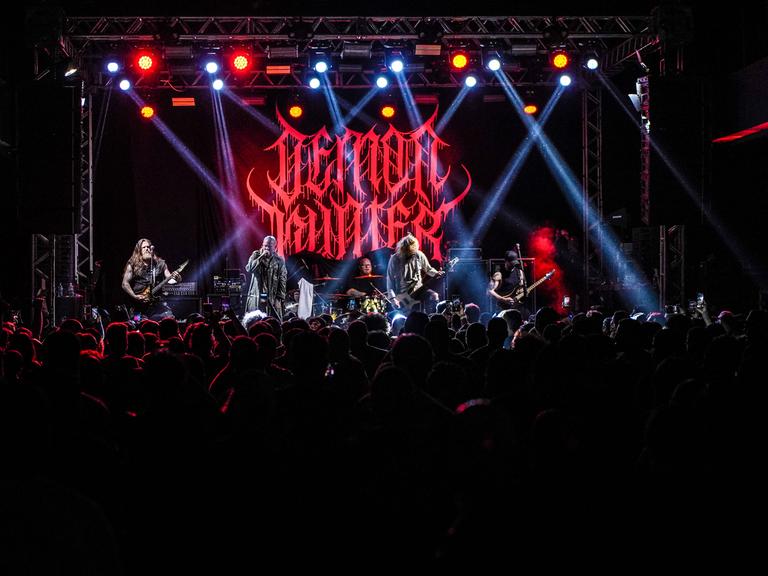 Die christliche Metal-Band aus Seattle bei einem Konzert in Brasilien im Dezember 2025