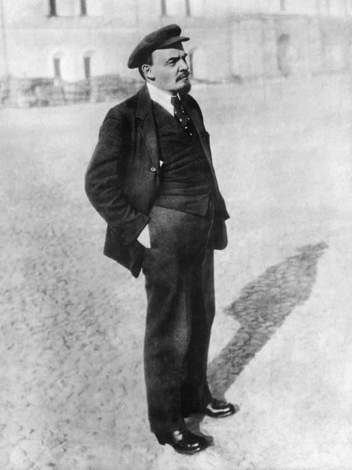 Lenin in einer Aufnahme von 1910.