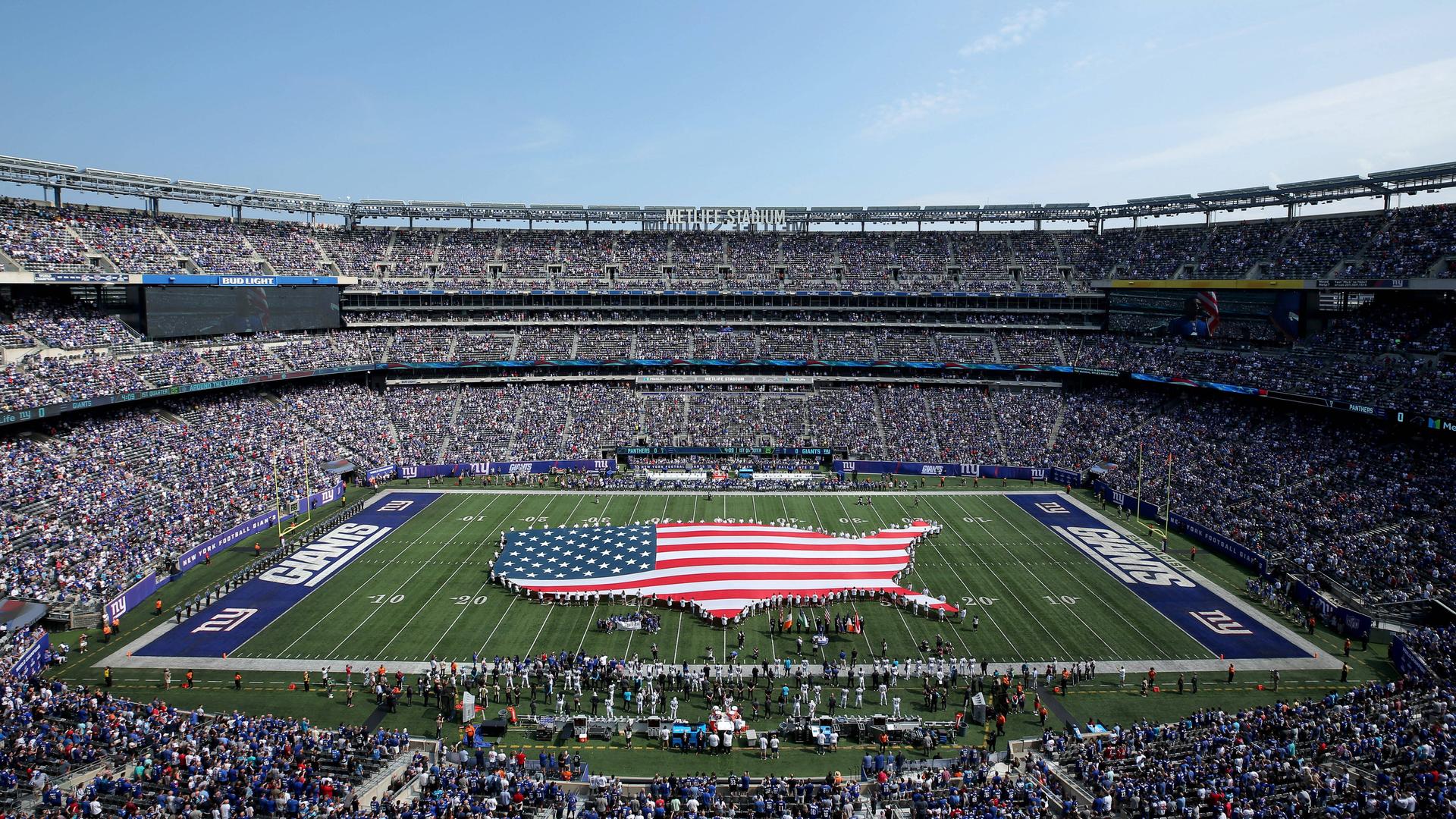 Das MetLife Stadium in New York/New Jersey