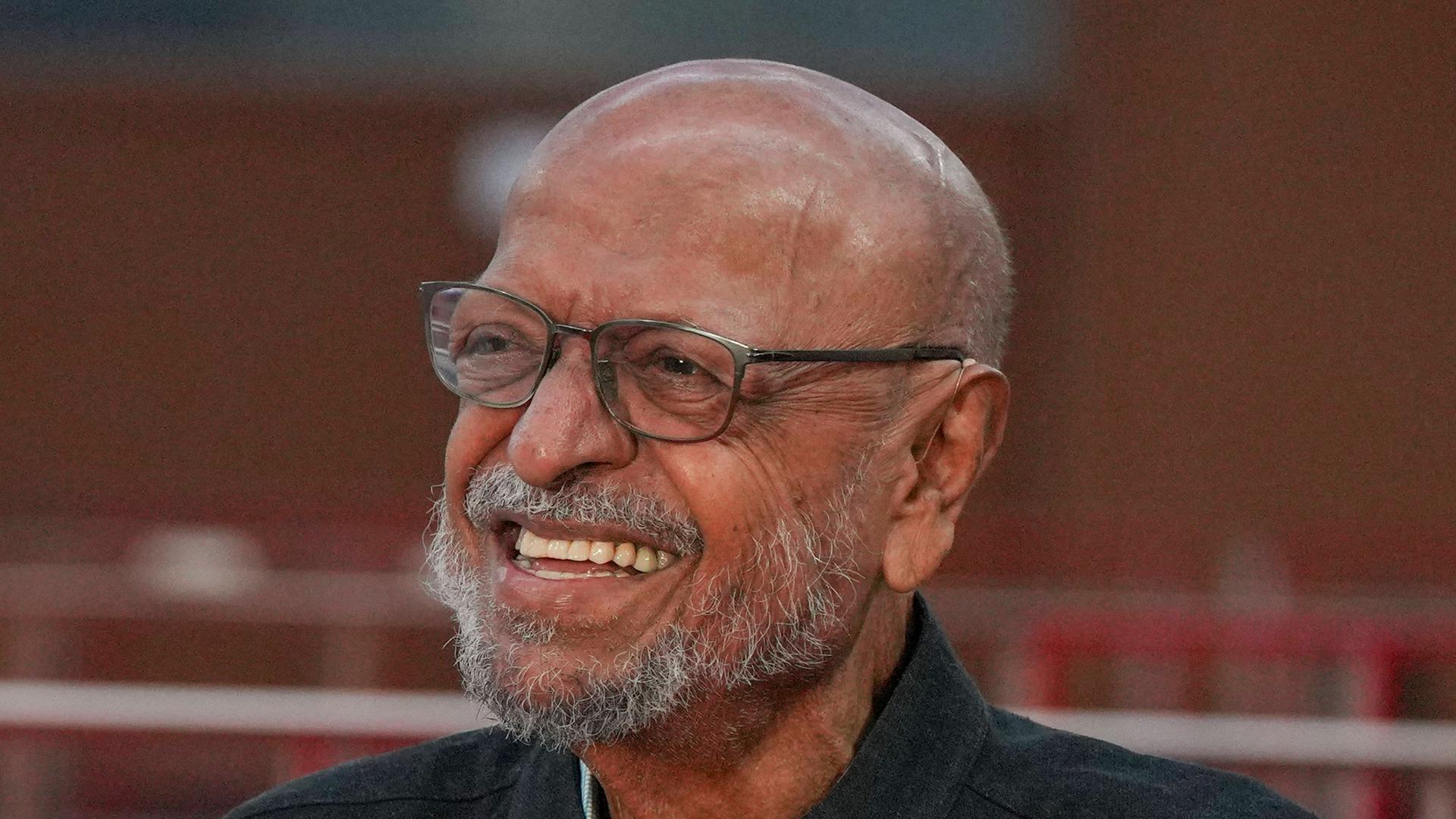 Das Foto zeigt den indischen Filmregisseur Shyam Benegal in Mumbai. 