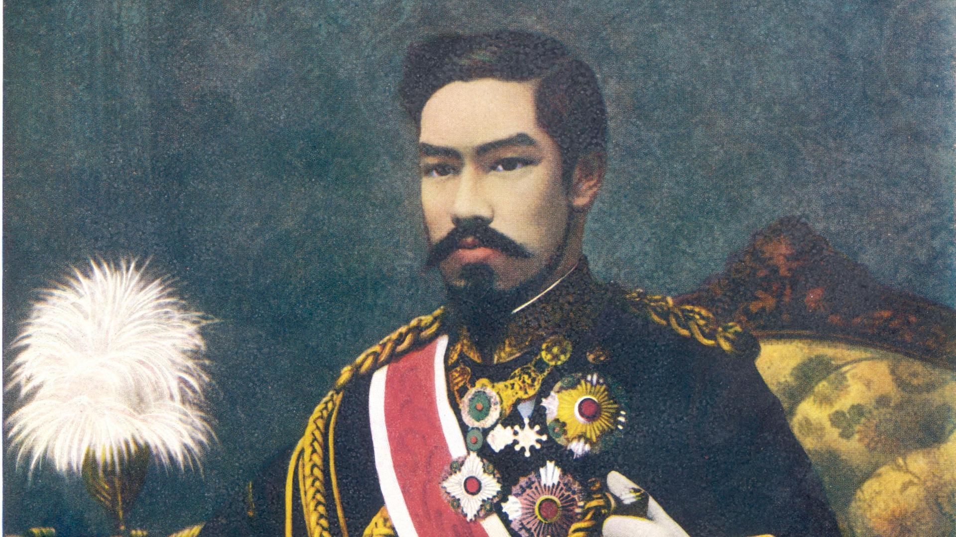 Mutsuhito-Meiji der 122. Tennō (Kaiser) von Japan. Mutsuhito-Meiji der 122. Tennō (Kaiser) von Japan.
