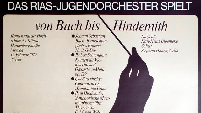 1979: "Das RIAS-Jugendorchester spielt von Bach bis Hindemith"