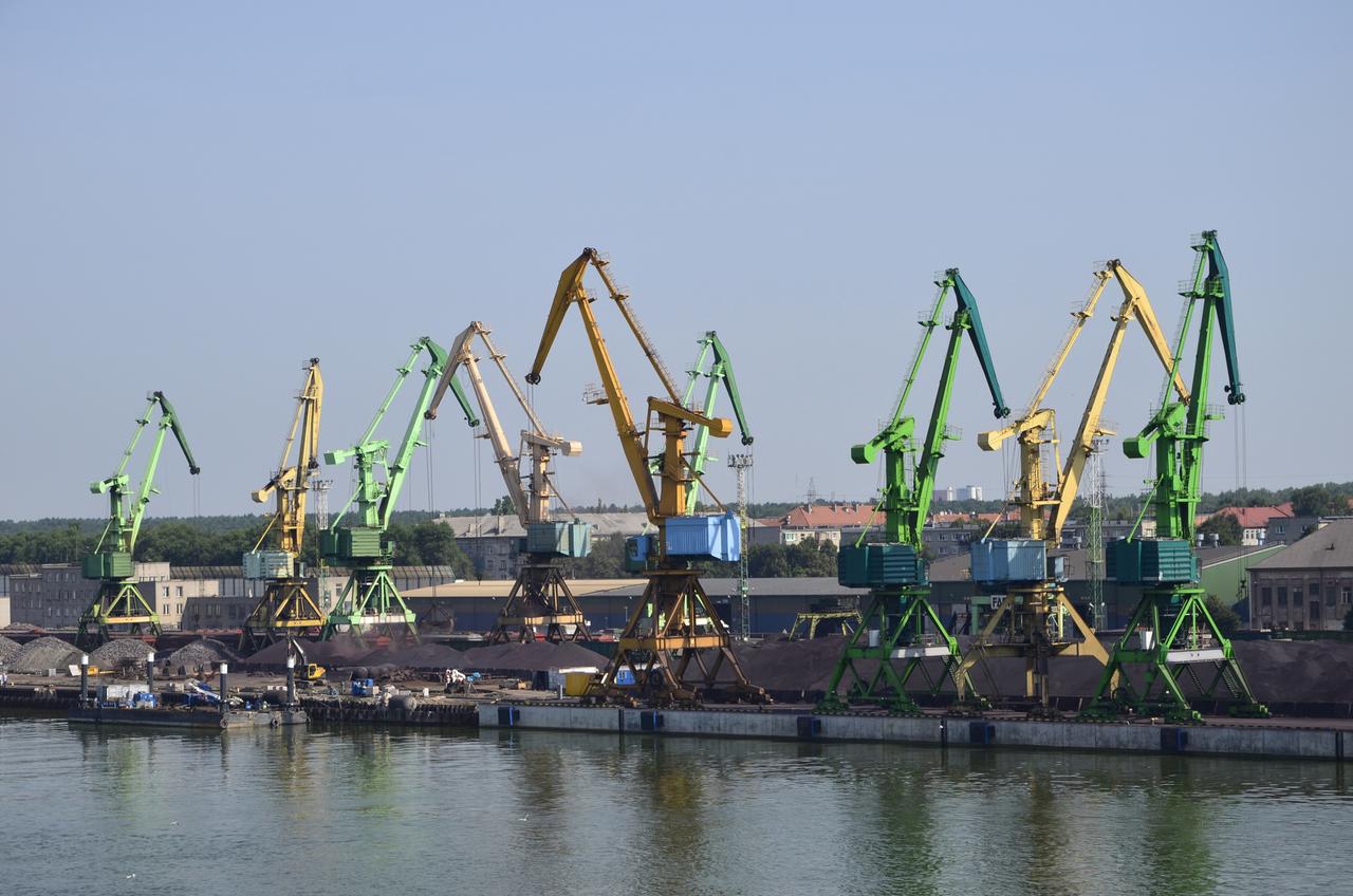 Industriehafen von Klaipeda