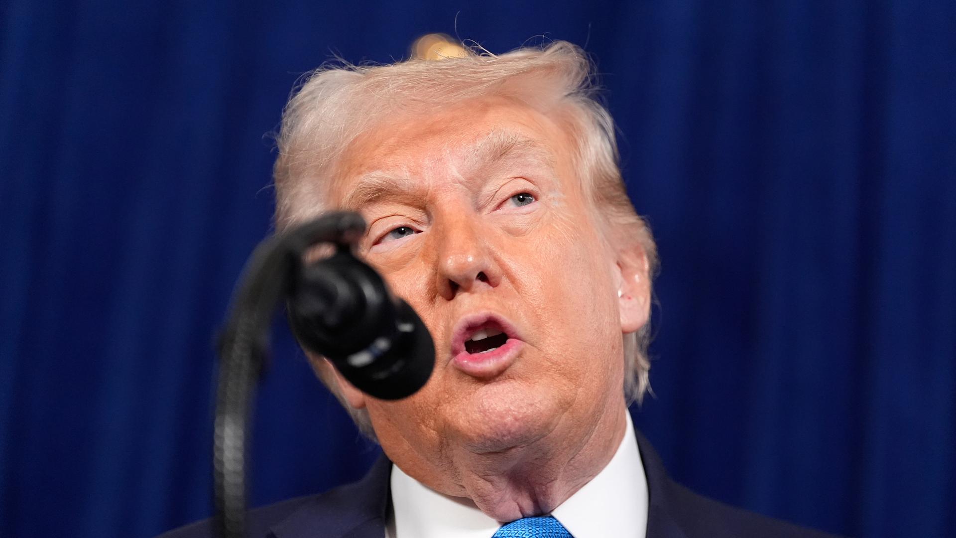 US-Präsident Donald Trump spricht über die Festnahme von Nicolas Maduro in Mar-a-Lago US-Präsident Donald Trump spricht über die Festnahme von Nicolas Maduro in Mar-a-Lago