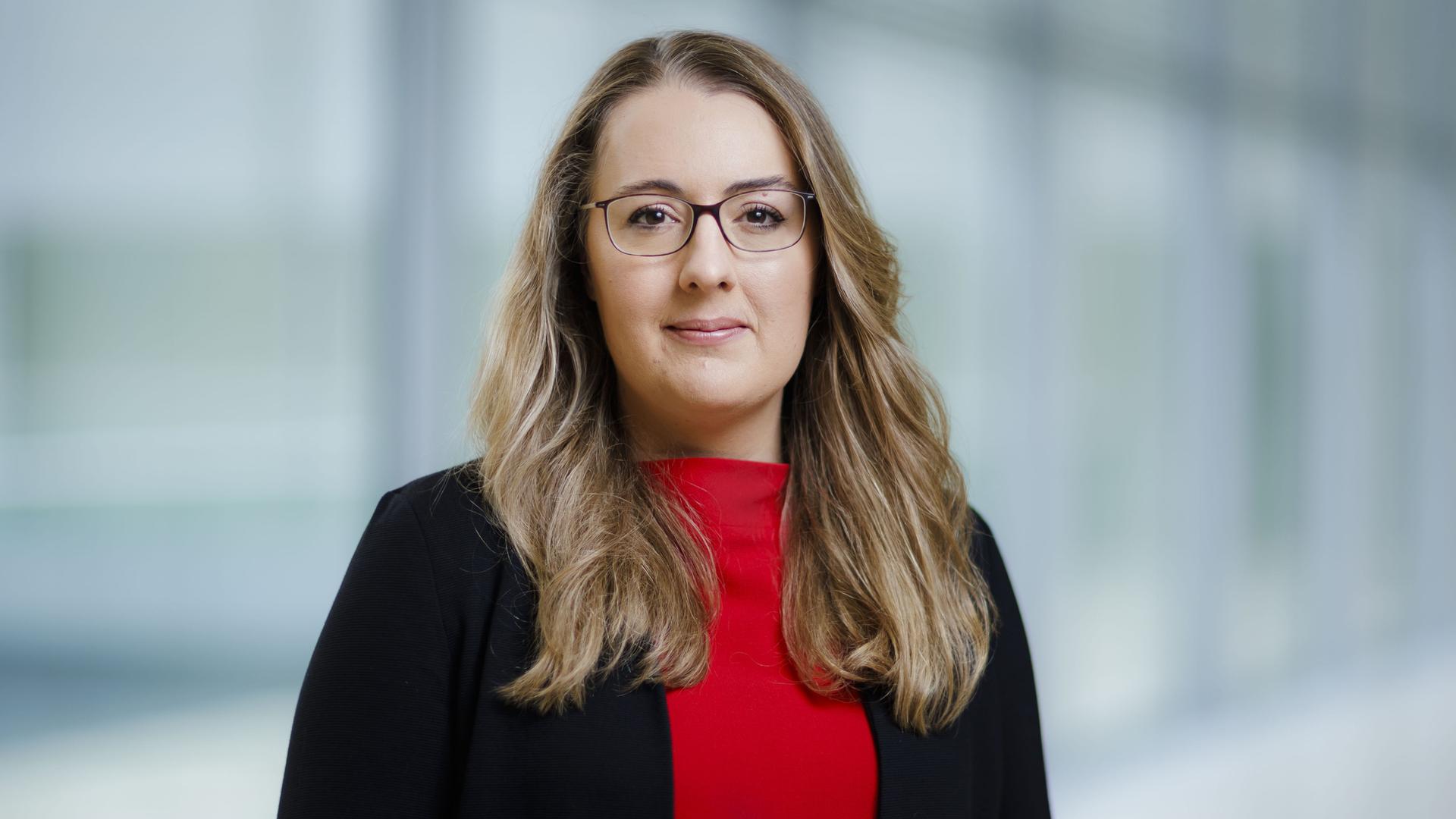 Porträt der Fraktionsvorsitzendne der Grünen, Katharina Dröge