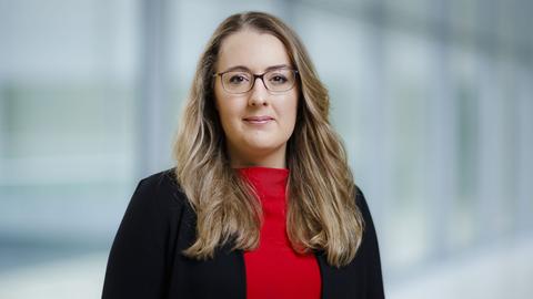 Porträt der Fraktionsvorsitzendne der Grünen, Katharina Dröge