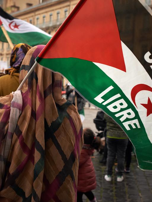 Saharaui-Demonstration in Toulouse