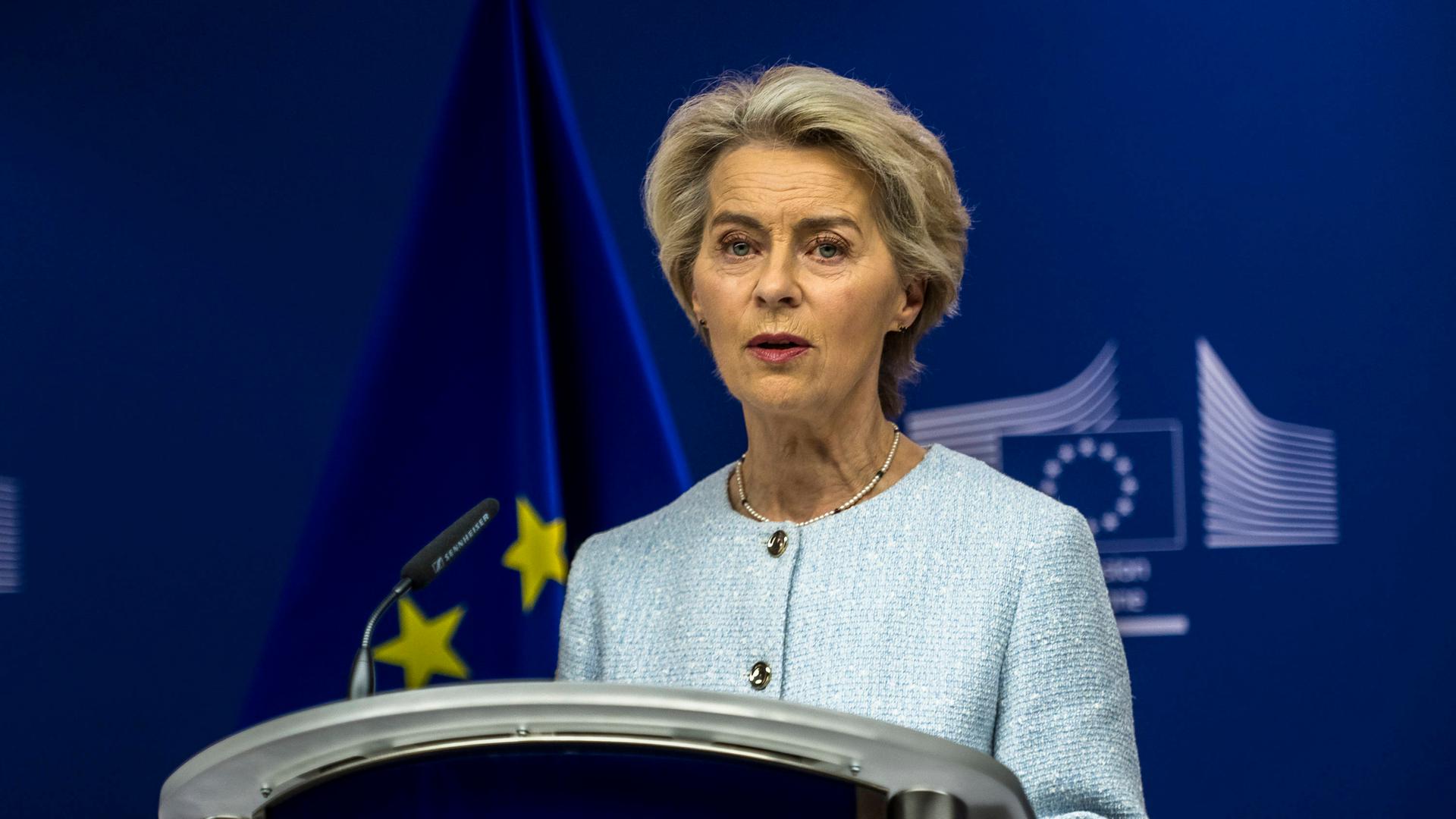 EU-Kommissionspräsidentin Ursula von der Leyen