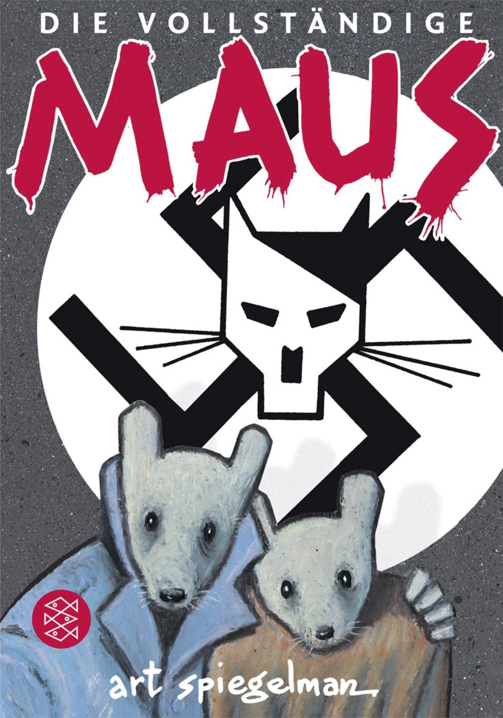 Das Buchcover vom Comic "Maus" von Art Spiegelman.