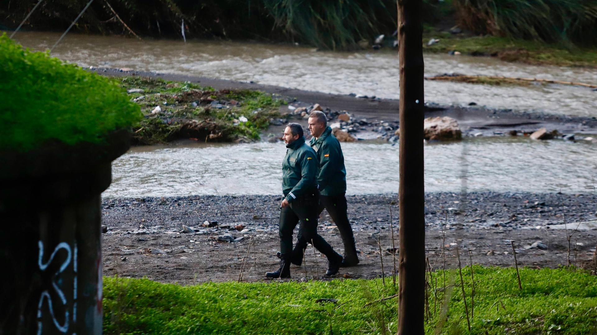 Suche nach Vermissten nach heftigen Regenfällen in Spanien