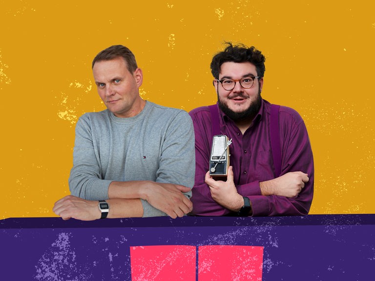 Der Podcast "Klassik drastisch" wird moderiert von Axel Ranisch und Devid Striesow