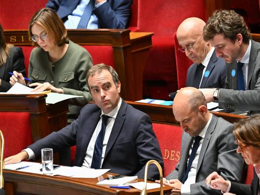 Frankreichs Premier Lecornu in der französischen Nationalversammlung.