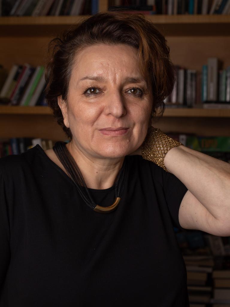 Porträt der Schriftstellerin und Soziologin Eva Illouz in Jerusalem, Israel.