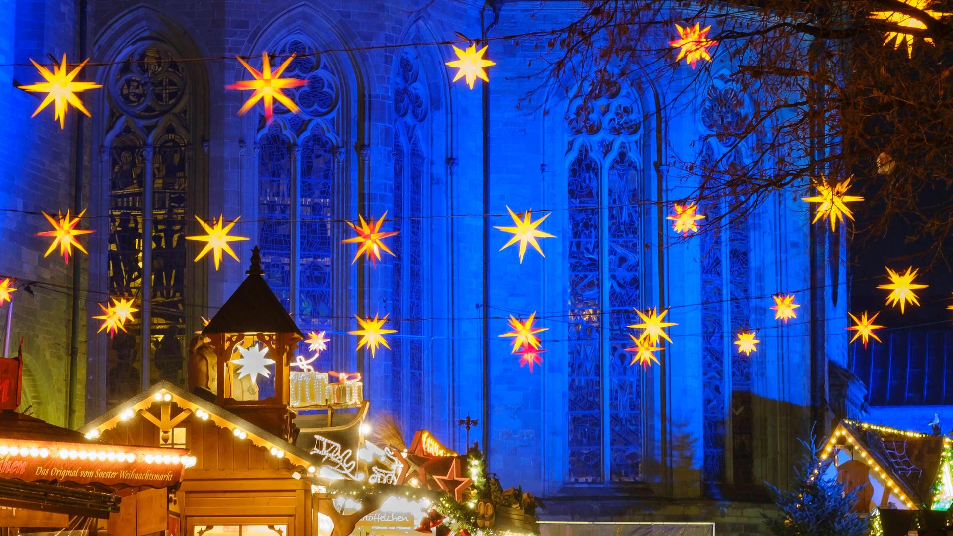 Weihnachtsmarkt in Soest, Nordrhein-Westfalen