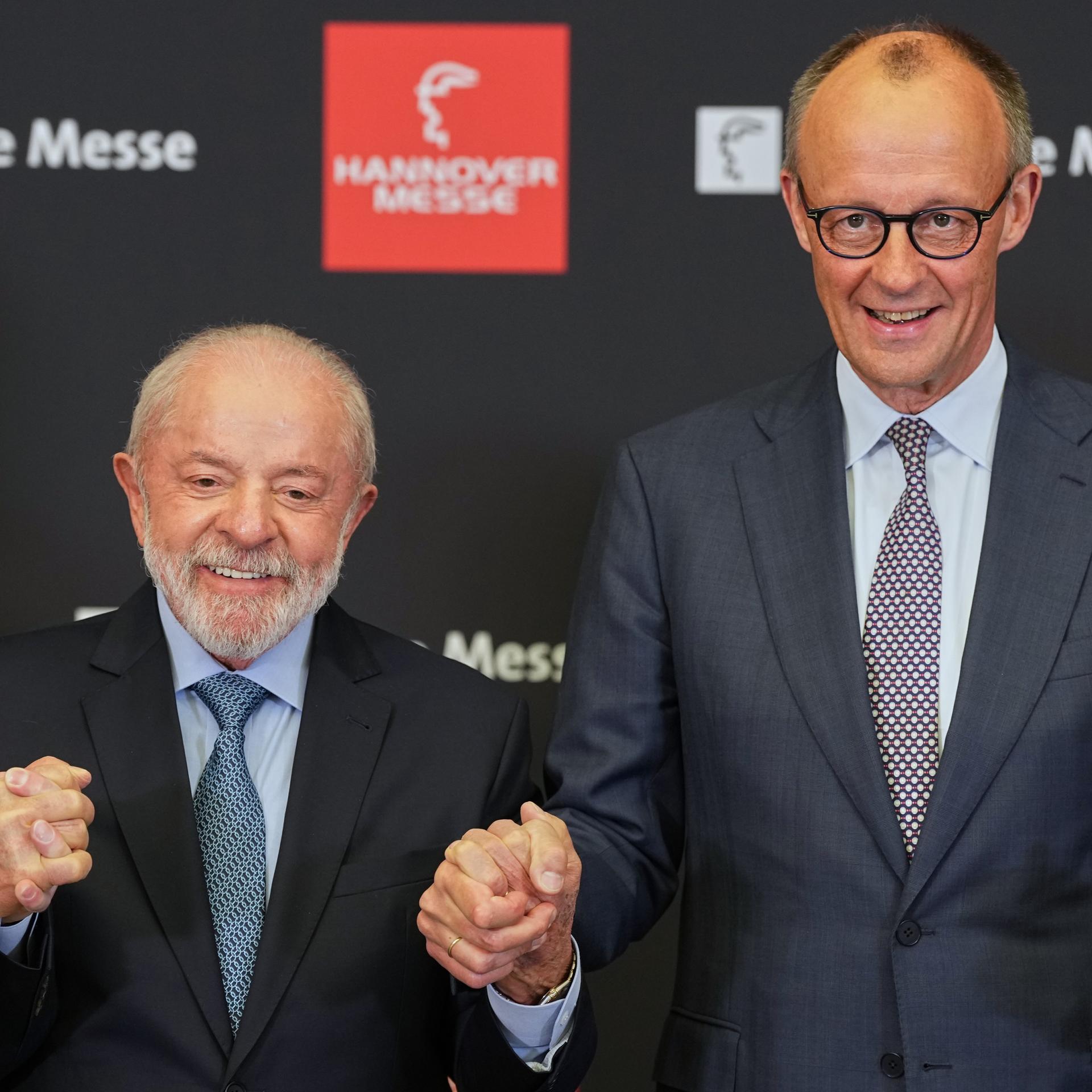 Industrie und Wirtschaft - Merz und Lula eröffnen Hannover Messe
