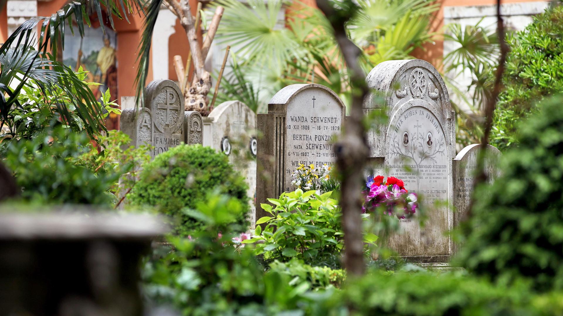 Friedhof "Campo Santo" in Rom: Pilgerstätte und Zufluchtsort
