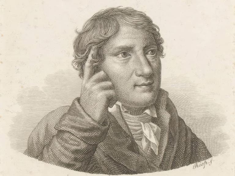 Ein Bild auf dem der Dichter und Philosoph Christoph August Tiedge zu sehen ist. Ein Bild auf dem der Dichter und Philosoph Christoph August Tiedge zu sehen ist.