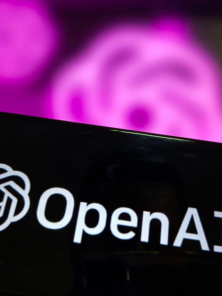 Das Logo von OpenAI. Die Firma programmiert unter anderem ChatGPT.