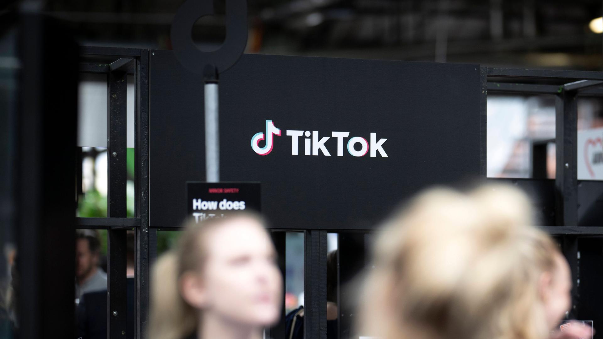 TikTok-Infostand bei der re:publica 2024. 