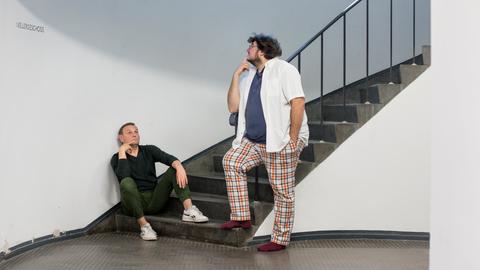 Devid Striesow und Axel Ranisch