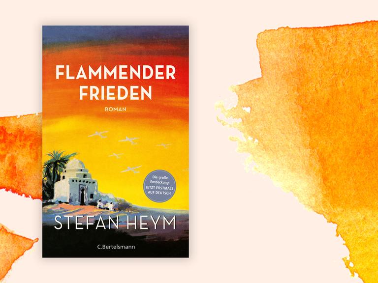 Coverabbildung des Buchs "Flammender Frieden" von Stefan Heym.