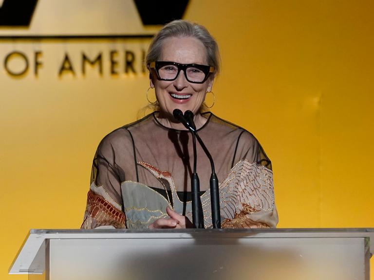 Die US-Schauspielerin und Oscarpreisträgerin Meryl Streep
