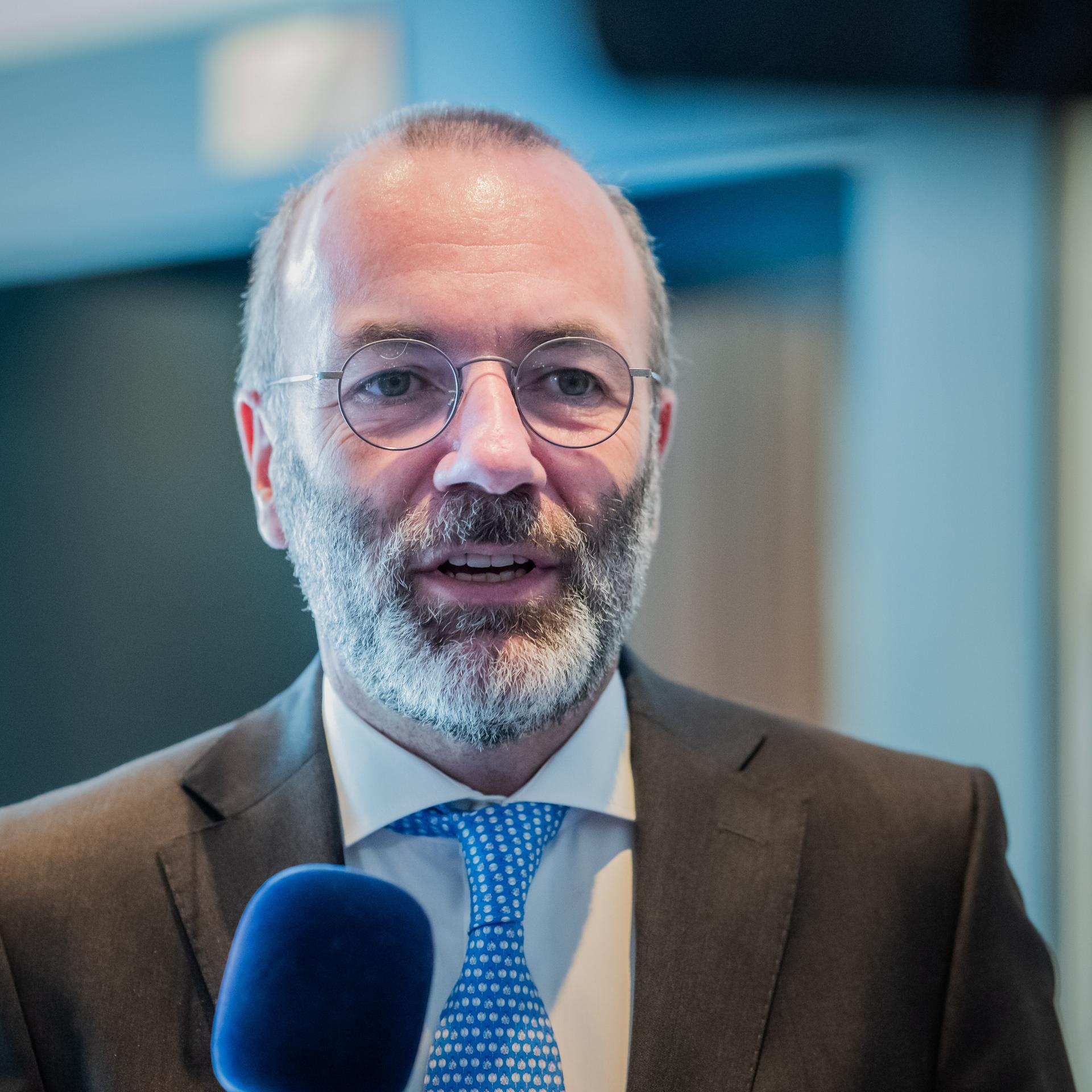 EU und Ukraine - EVP-Chef Weber: "Wir wollen mit Russland verhandeln"