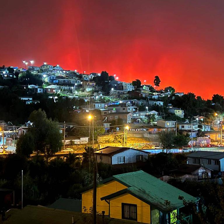 Chile - Katastrophenfall aufgrund von Waldbränden im Süden des Landes