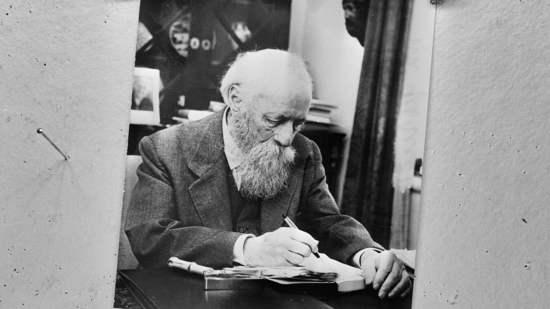 Anefo photo collection. Martin Buber. April 19, 1973