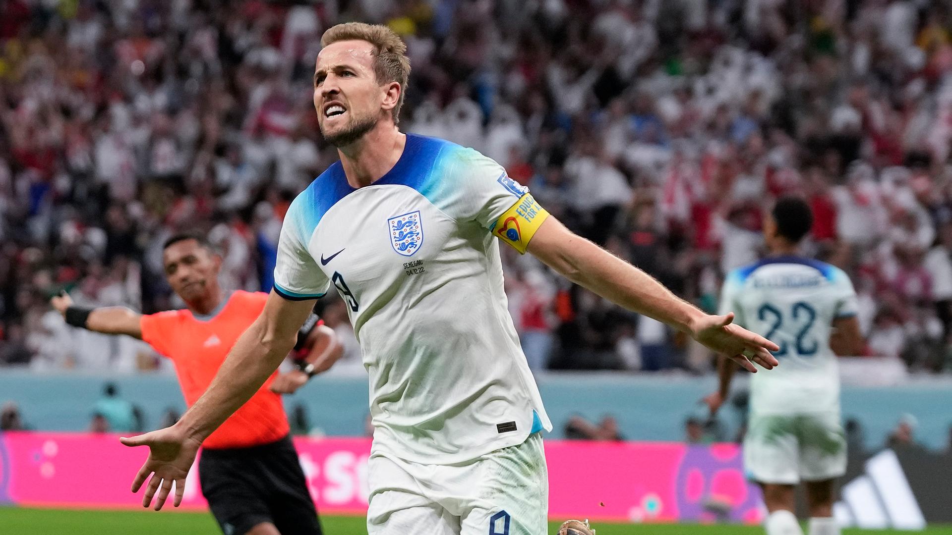 Der englische Fußball-Nationalspieler Harry Kane